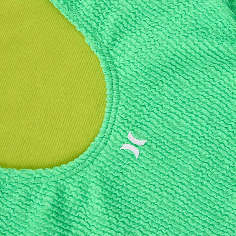 Dámské jednodílné plavky Hurley Solid Scrunch Moderate One Piece seafoam  3