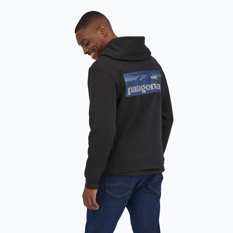Mikina Patagonia Boardshort Logo Uprisal Hoody ink black 7