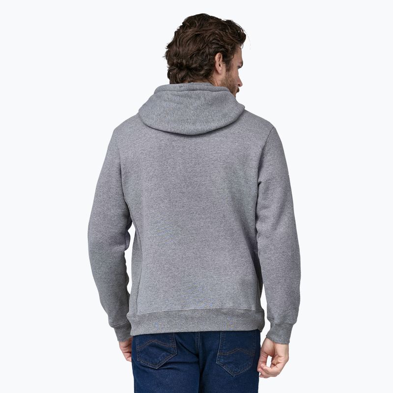 Mikina  Patagonia Fitz Roy Icon Uprisal Hoody gravel heather 4