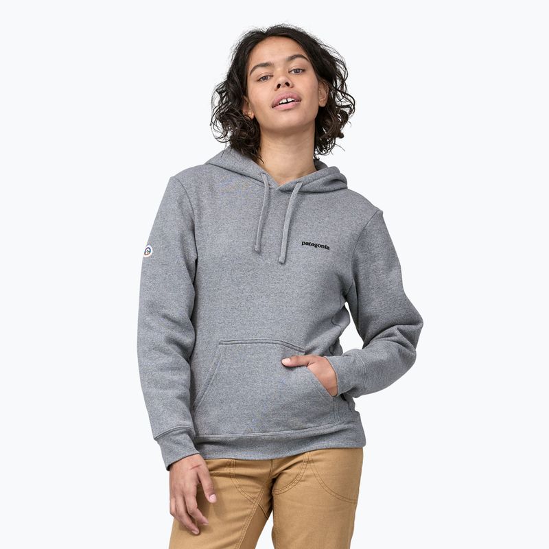 Mikina  Patagonia Fitz Roy Icon Uprisal Hoody gravel heather 5