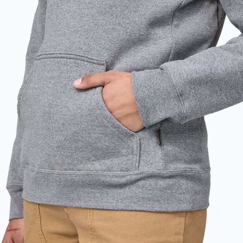 Mikina  Patagonia Fitz Roy Icon Uprisal Hoody gravel heather 8