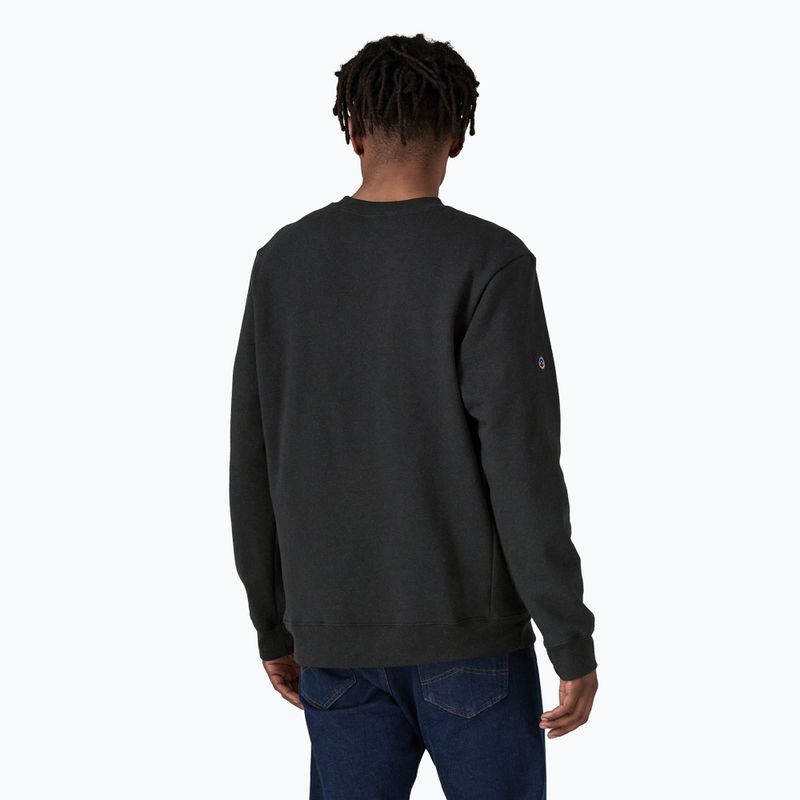 Mikina Patagonia Fitz Roy Icon Uprisal Crew ink black 5