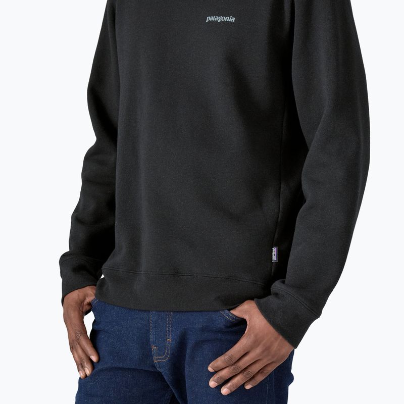 Mikina Patagonia Fitz Roy Icon Uprisal Crew ink black 6