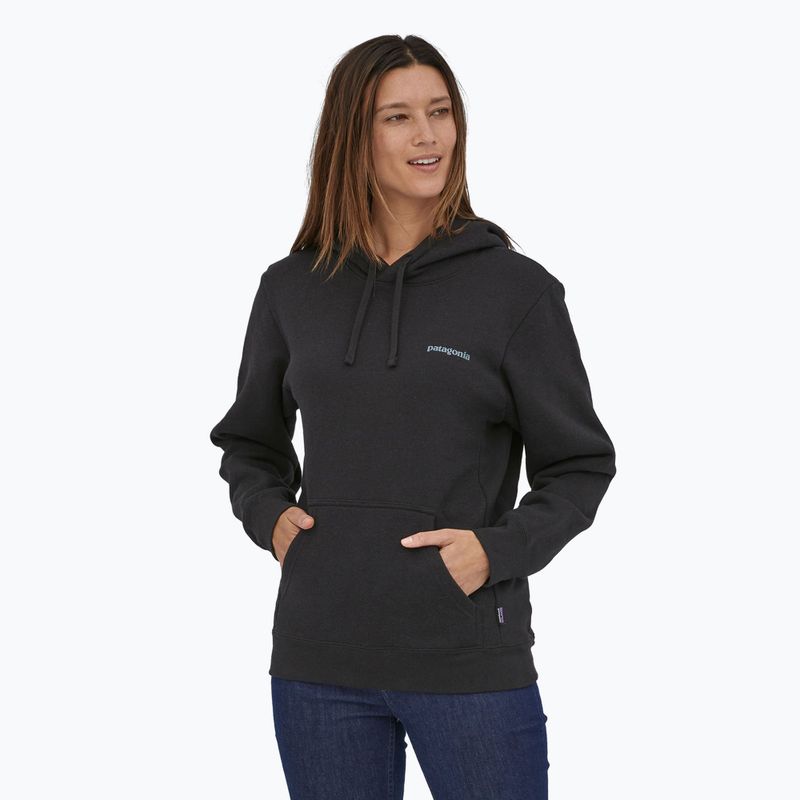 Mikina  Patagonia Fitz Roy Icon Uprisal Hoody ink black 3