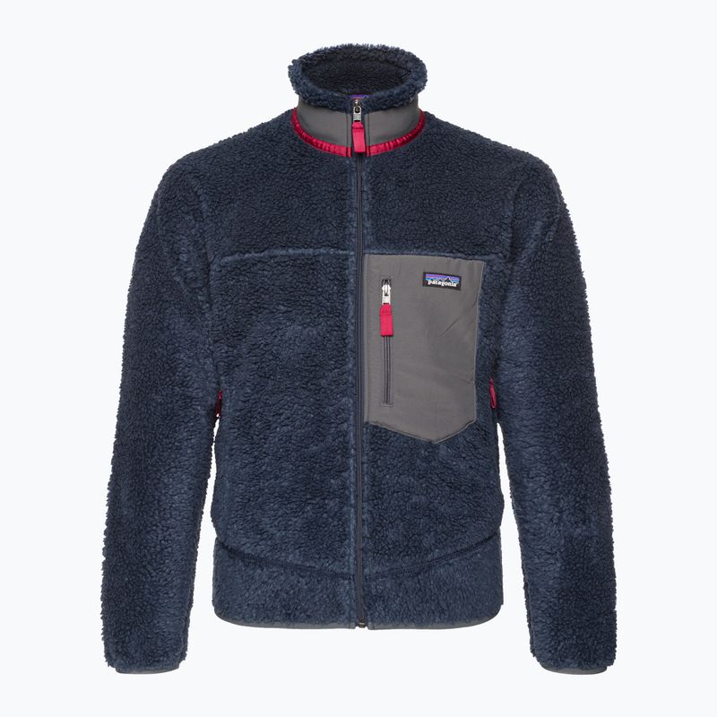 Pánská fleecová mikina Patagonia Classic Retro-X new navy w/wax red 3
