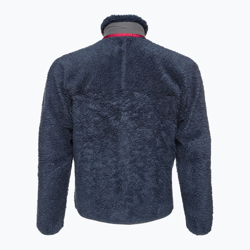 Pánská fleecová mikina Patagonia Classic Retro-X new navy w/wax red 4