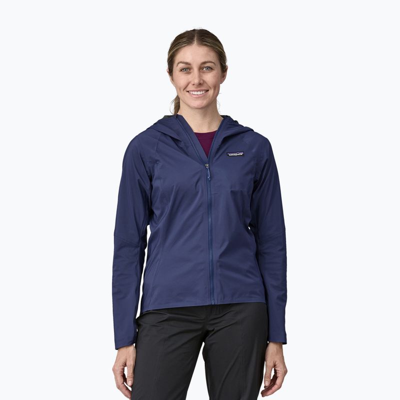 Dámská cyklistická bunda Patagonia Dirt Roamer sound blue