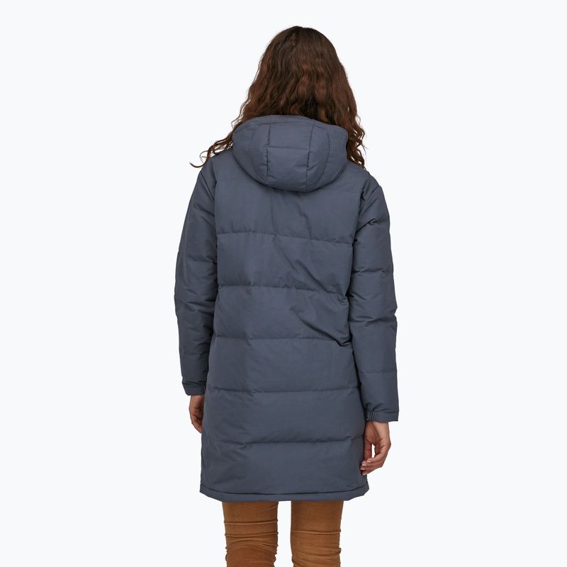 Dámský péřový kabát Patagonia Downdrift Parka smolder blue 2