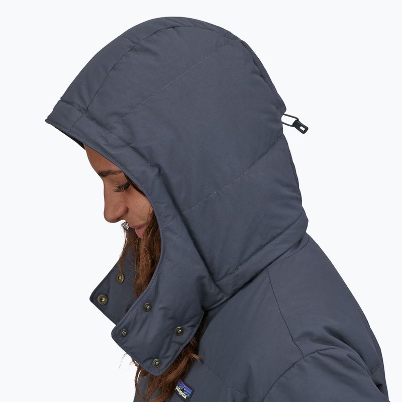 Dámský péřový kabát Patagonia Downdrift Parka smolder blue 4