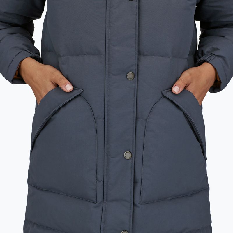 Dámský péřový kabát Patagonia Downdrift Parka smolder blue 6