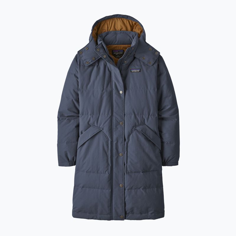 Dámský péřový kabát Patagonia Downdrift Parka smolder blue 8