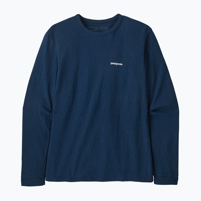 Dámské trekingové tričko Patagonia P-6 Logo Responsibili-Tee LS tidepool blue 8