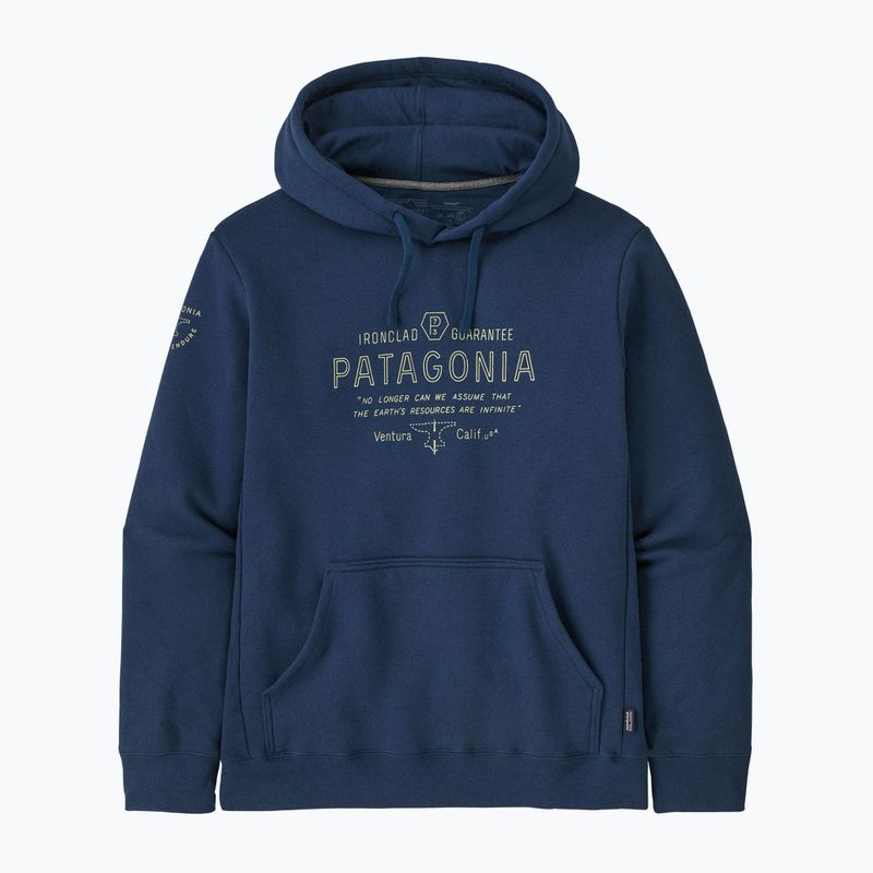 Pánská mikina  Patagonia Forge Mark Uprisal Hoody lagom blue 6