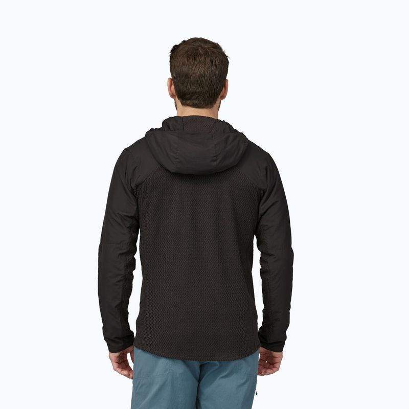 Pánská hybridní bunda Patagonia Nano-Air Light Hybrid Hoody black 3