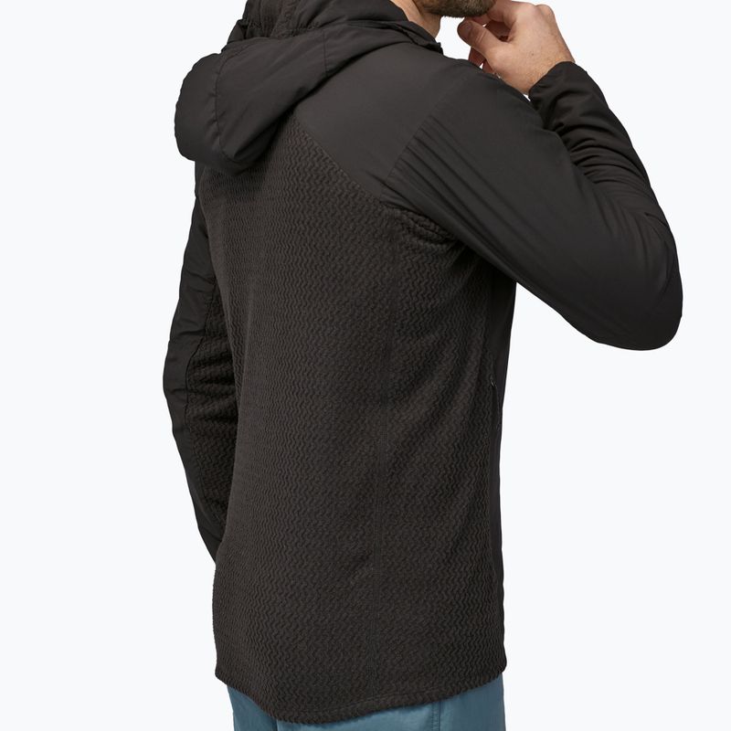 Pánská hybridní bunda Patagonia Nano-Air Light Hybrid Hoody black 4