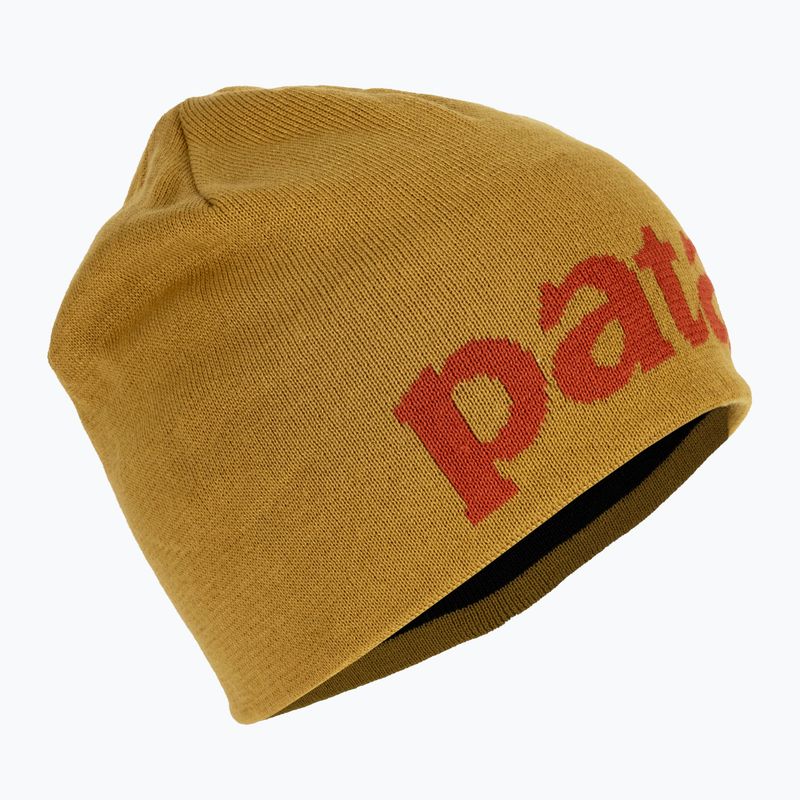 Patagonia Beanie logo belwe / cosmic gold trekingová čepice