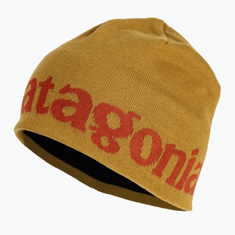 Patagonia Beanie logo belwe / cosmic gold trekingová čepice 3