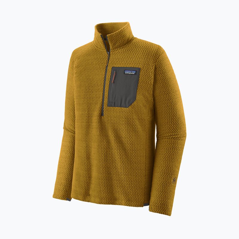 Pánská fleecová mikina Patagonia R1 Air Zip Neck cosmic gold 9