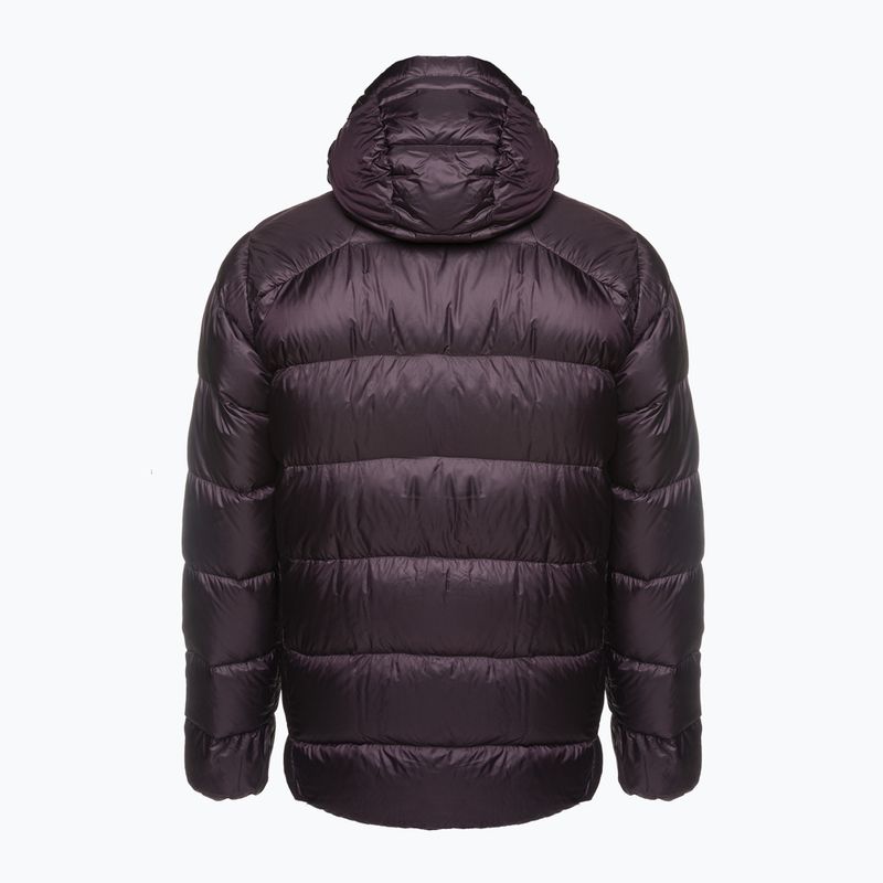 Pánská péřová bunda  Patagonia Fitz Roy Down Hoody obsidian plum 2