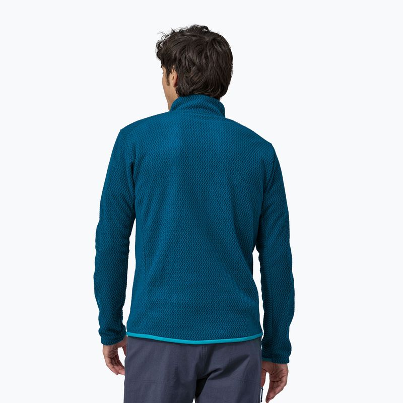 Pánská fleecová mikina Patagonia R1 Air Zip Neck lagom blue 2