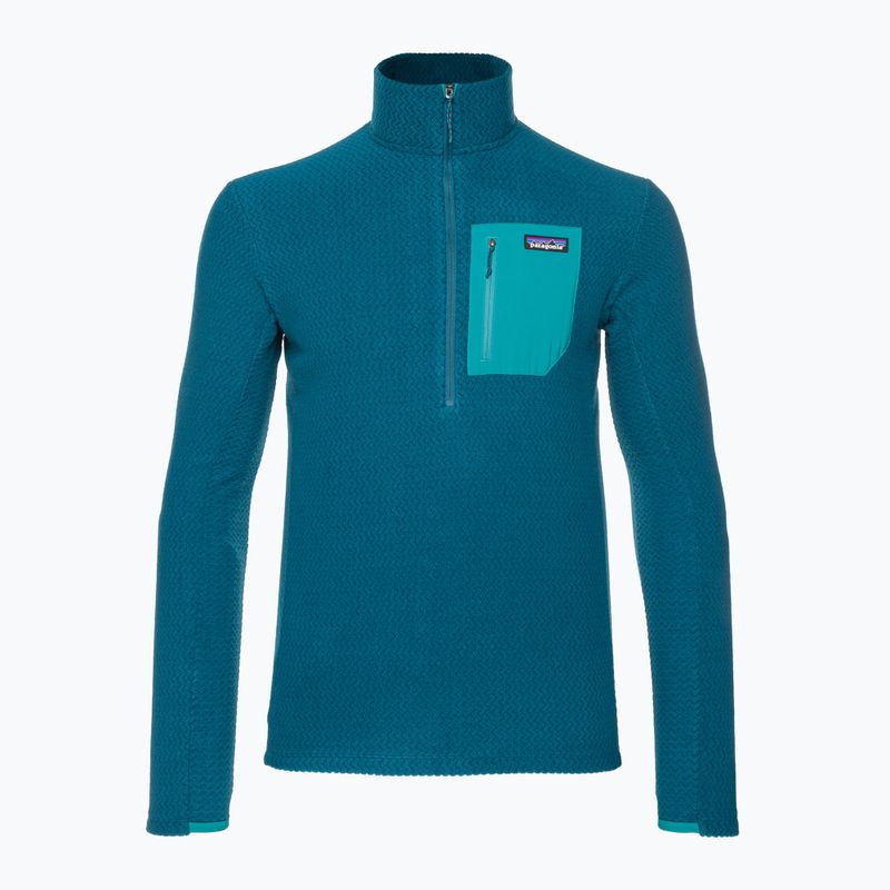 Pánská fleecová mikina Patagonia R1 Air Zip Neck lagom blue 3