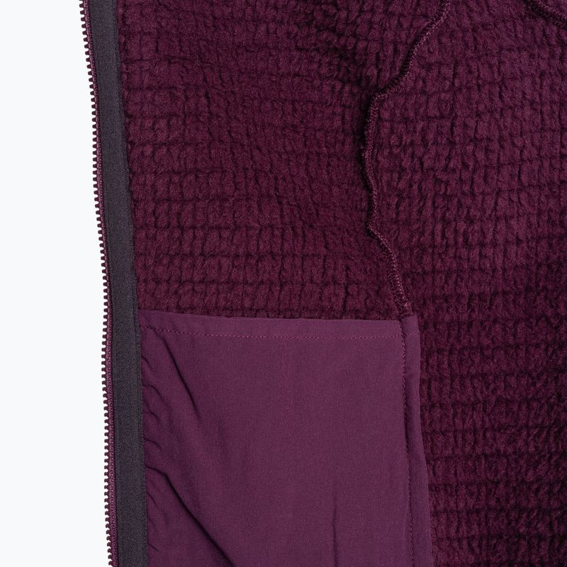 Dámská softshellová bunda Patagonia R2 TechFace Hoody night plum 5