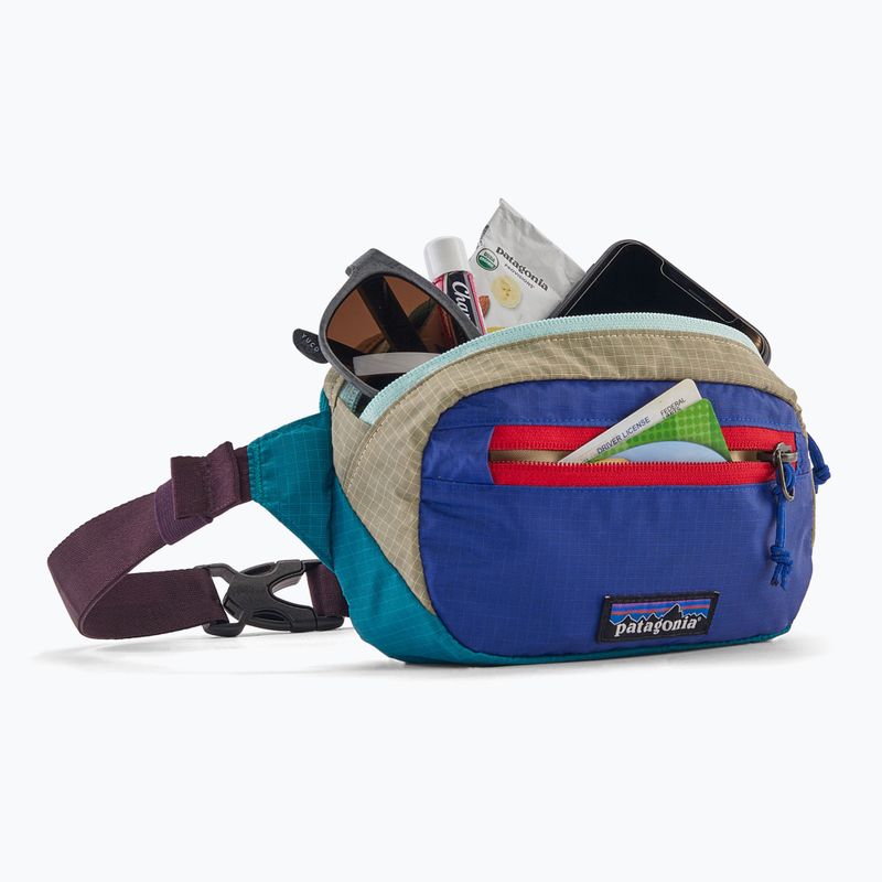 Kapsička ledvinka Patagonia Ultralight Black Hole Mini Hip Pack 1 l patchwork/belay blue 4