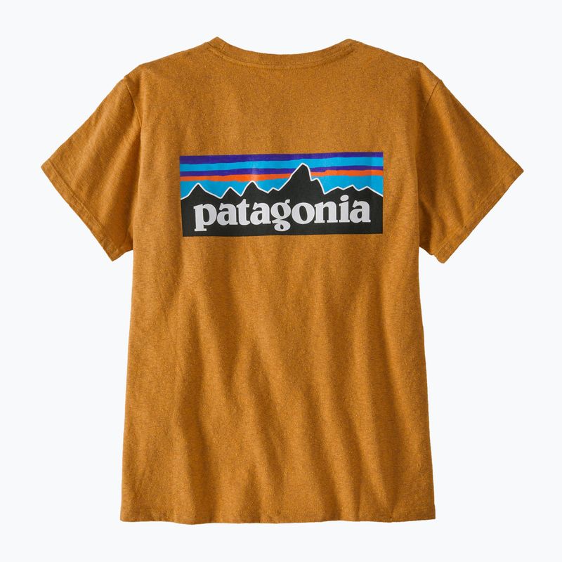Dámské tričko Patagonia P-6 Logo Responsibili-Tee dried mango 4