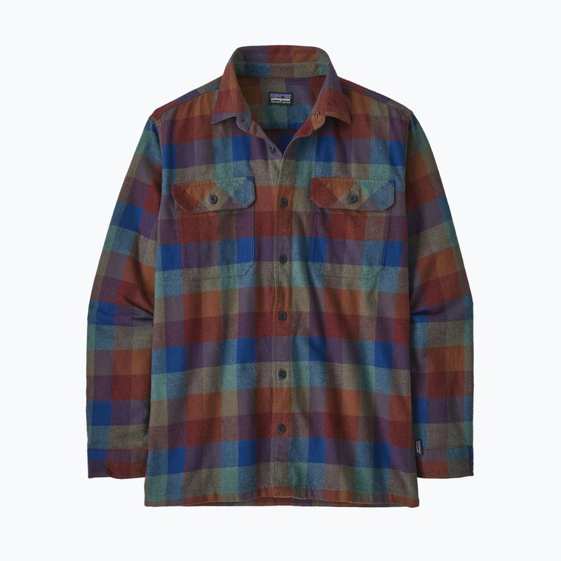 Pánská košilePatagonia Organic Cotton MW Fjord Flannel guides/superior blue 4