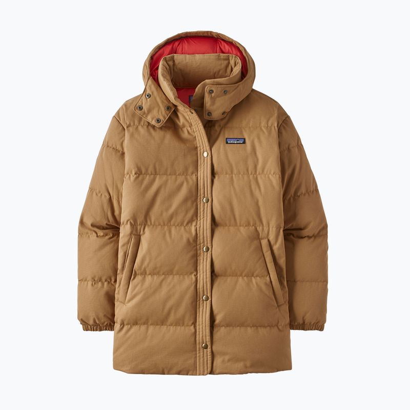 Dámský péřový kabát Patagonia Cotton Down Parka nest brown 14