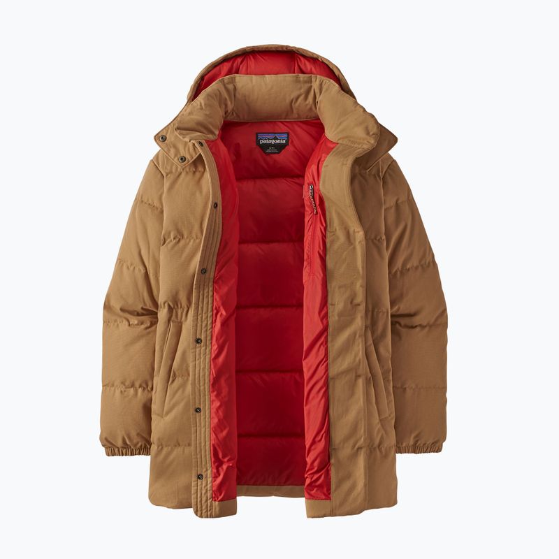 Dámský péřový kabát Patagonia Cotton Down Parka nest brown 15