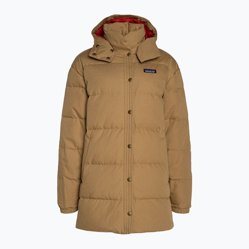 Dámský péřový kabát Patagonia Cotton Down Parka nest brown 8