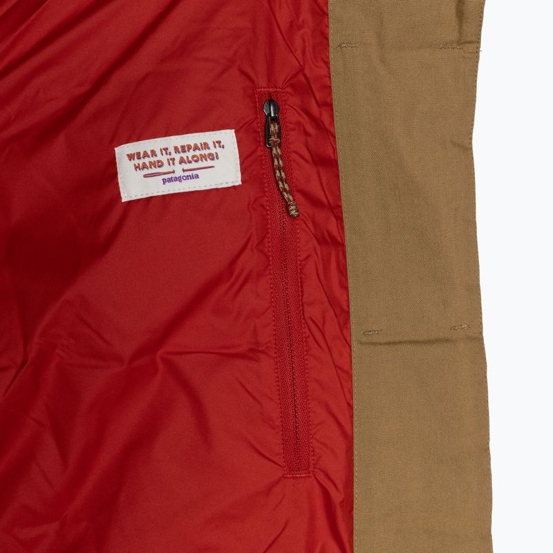Dámský péřový kabát Patagonia Cotton Down Parka nest brown 13