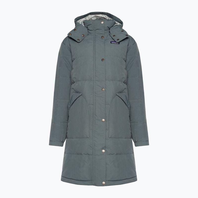 Dámský péřový kabát Patagonia Downdrift Parka nouveau green 4