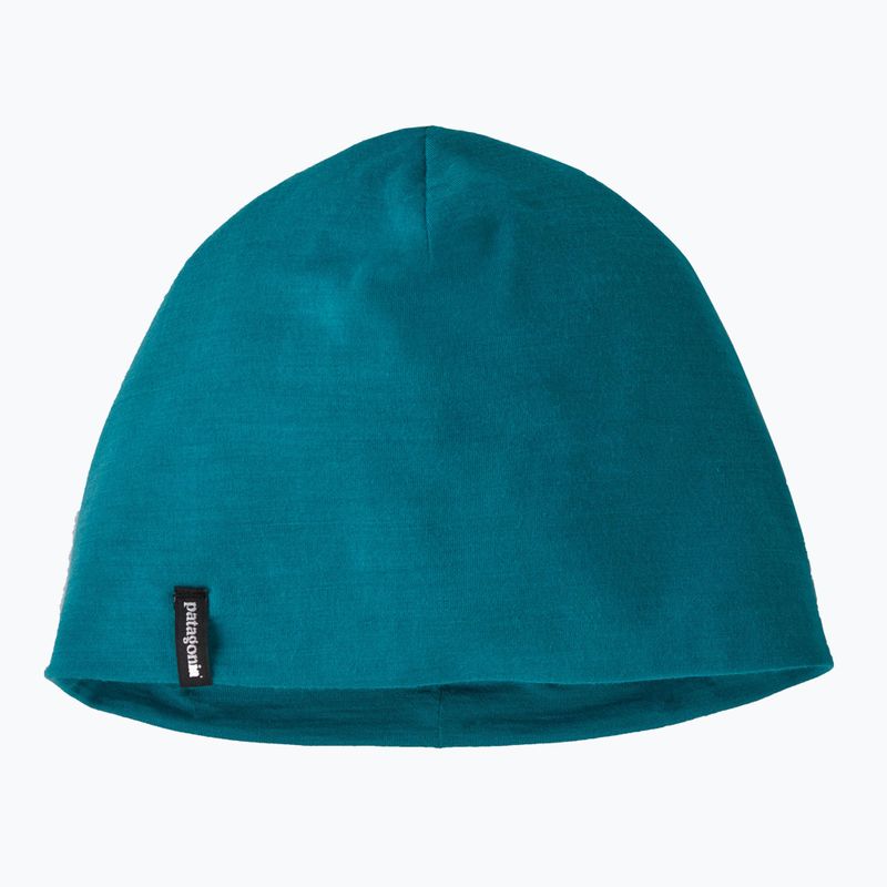 Zimní čepice Patagonia Overlook Merino Wool Liner Beanie belay blue