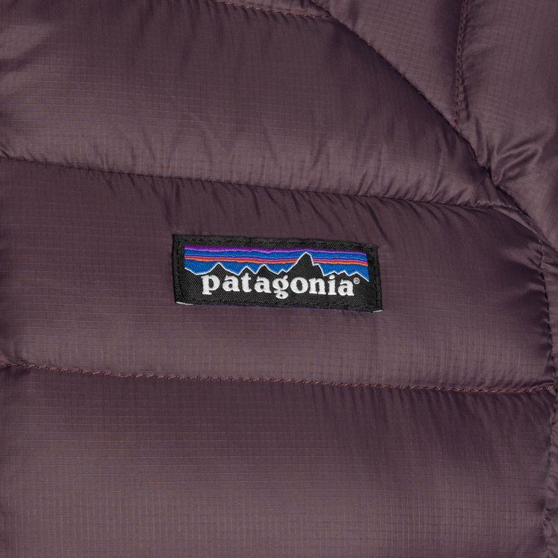 Dámská péřová bunda Patagonia Down Sweater Hoody obsidian plum 6