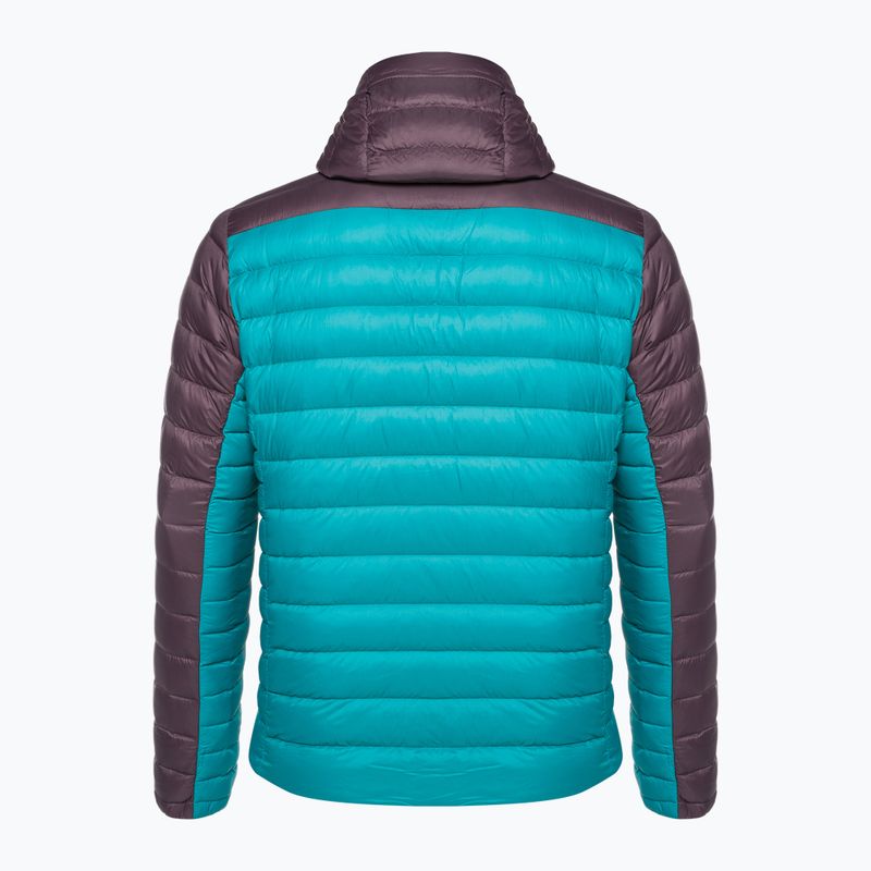 Pánská péřová bunda Patagonia Down Sweater Hoody belay blue 4