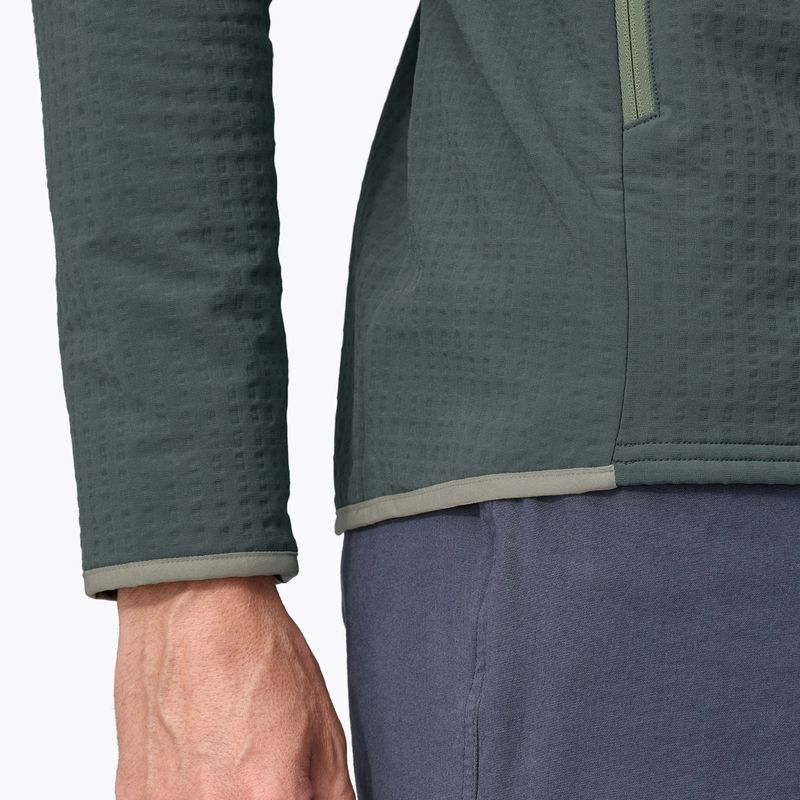 Pánská softshellová bunda Patagonia R2 TechFace nouveau green 9