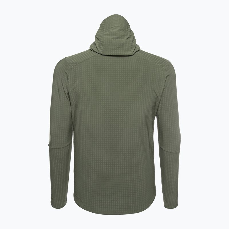Pánská softshellová bunda Patagonia R1 TechFace Hoody basin green 2
