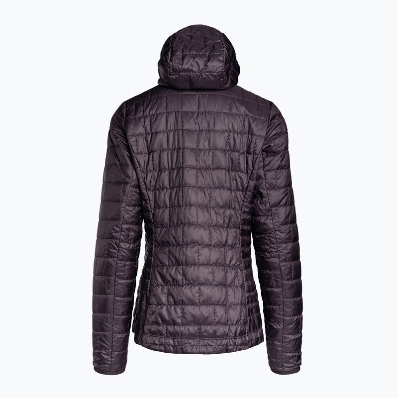 Dámská zateplená bunda Patagonia Nano Puff Hoody obsidian plum 2