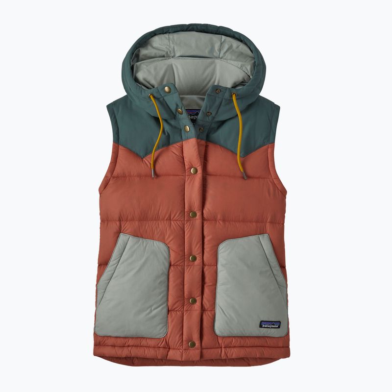 Patagonia dámské tričko bez rukávů Bivy Hooded burl red 6