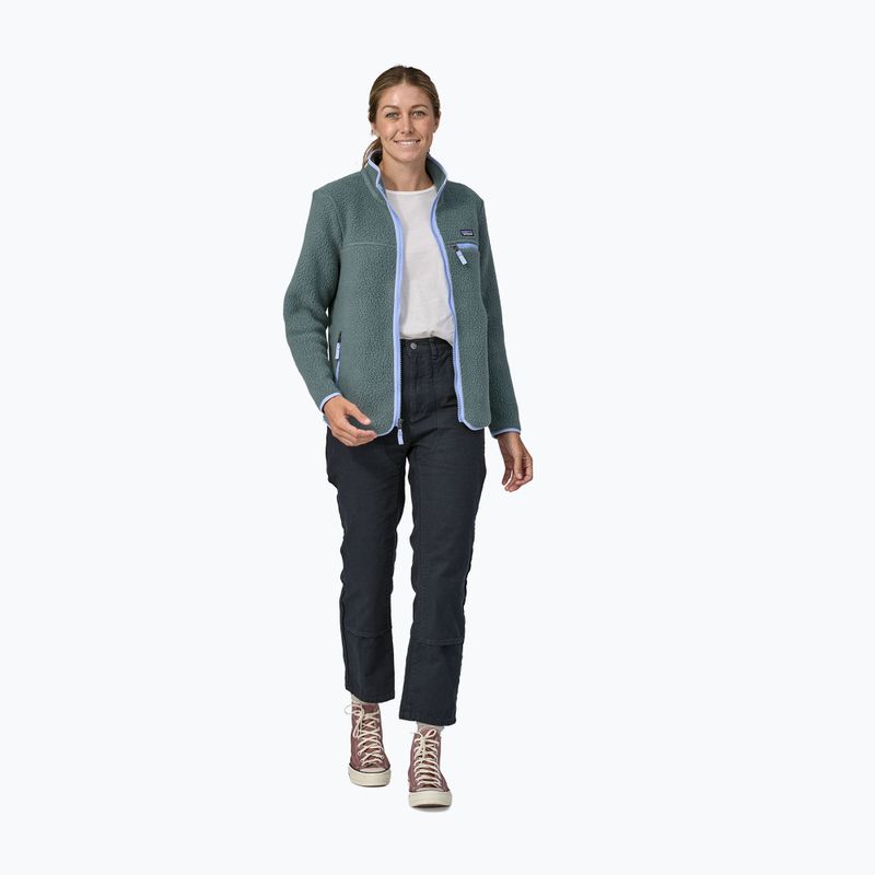 Dámská fleecová mikina Patagonia Retro Pile nouveau green 3