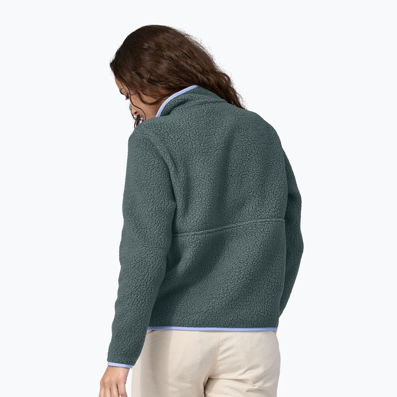 Dámská fleecová mikina Patagonia Retro Pile Marsupial nouveau green 2
