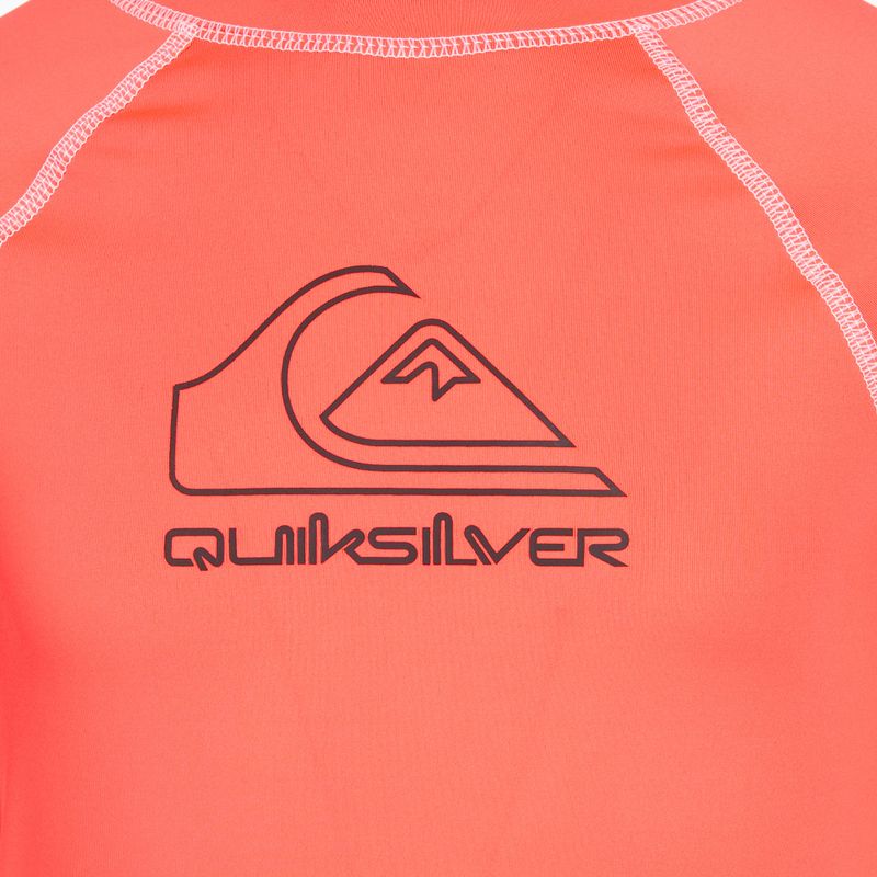 Dětské plavecké tričko Quiksilver On Tour orange 3