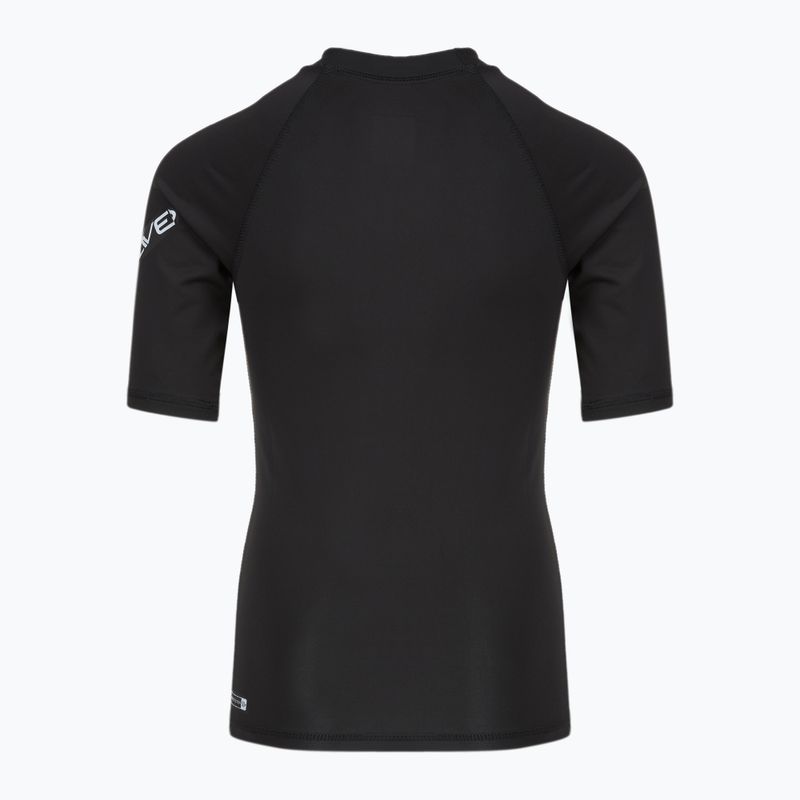Dětské plavecké tričko Quiksilver All Time vallarta black 2