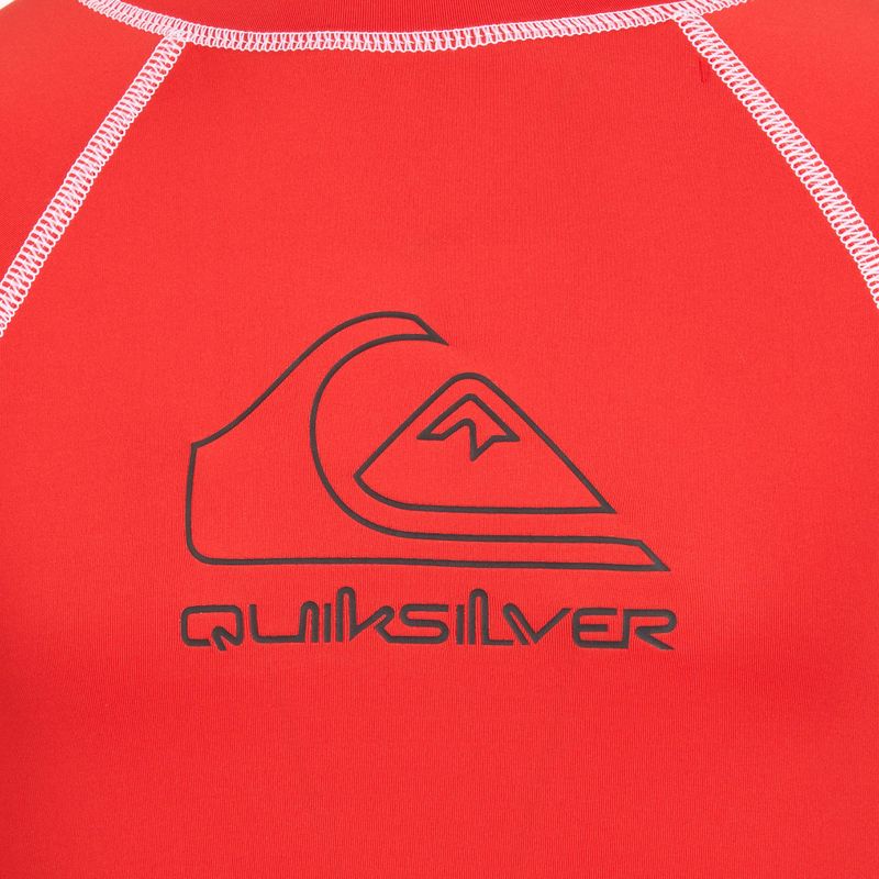 Dětské plavecké tričko Longsleeve Quiksilver On Tour red 3