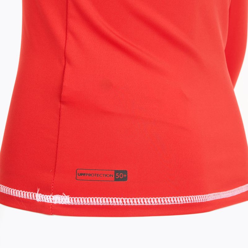 Dětské plavecké tričko Longsleeve Quiksilver On Tour red 4
