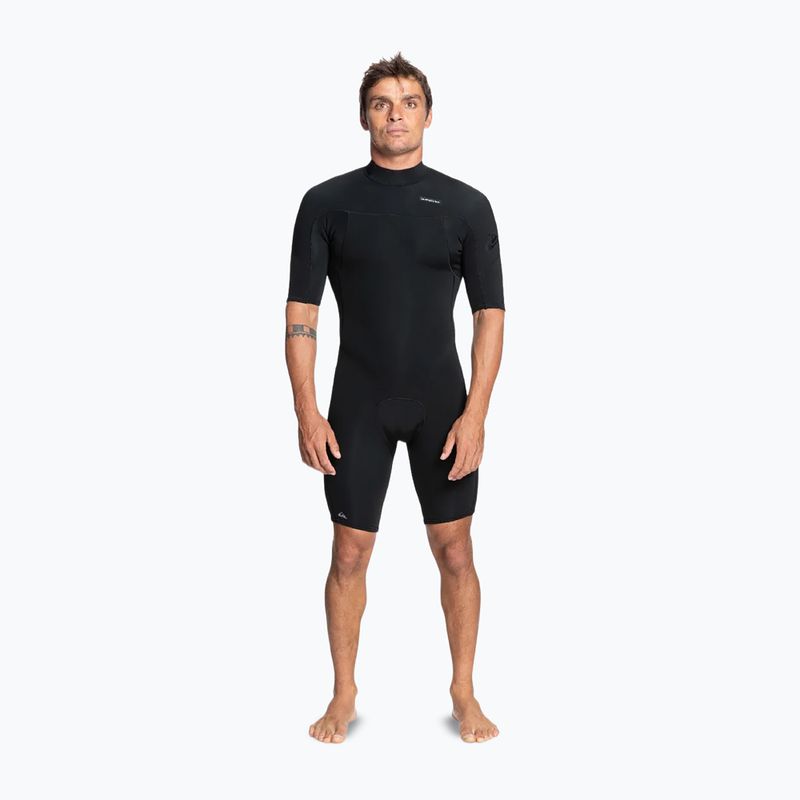 Pánský neopren Quiksilver Everyday Sessions 2/2 mm Back Zip Springsuit black