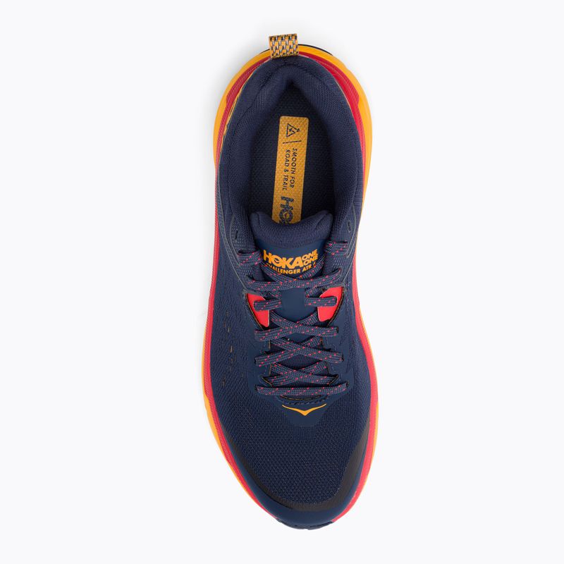Pánská běžecká obuv HOKA Challenger ATR 6 navy blue-orange 1106510-OSRY 5