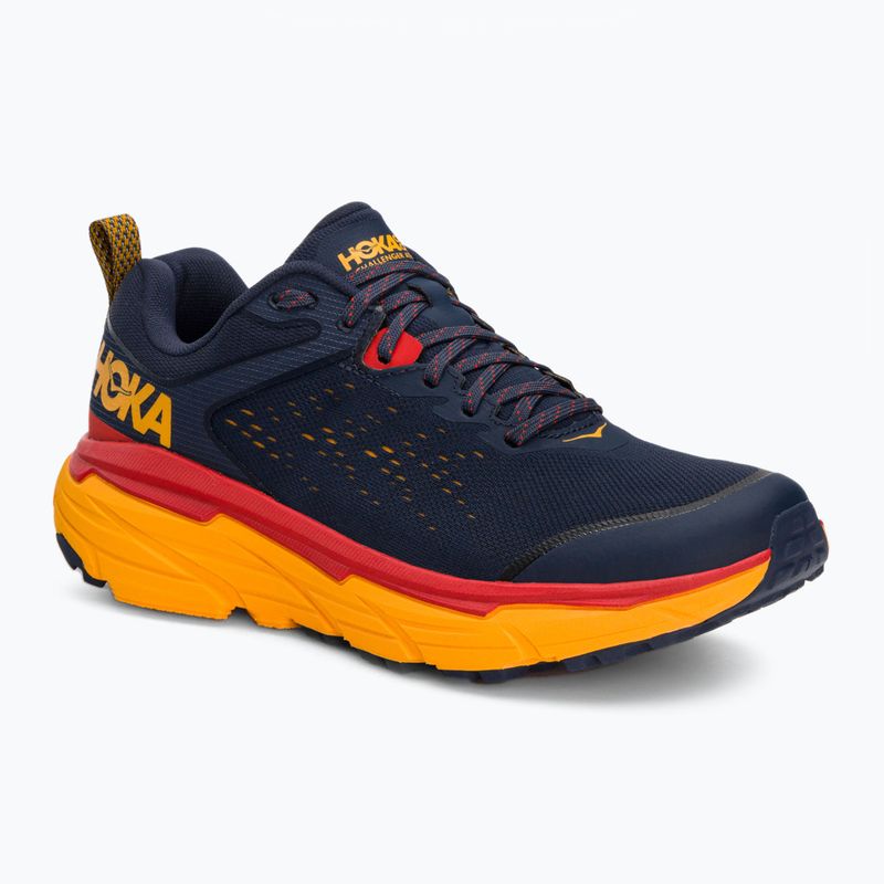 Pánská běžecká obuv HOKA Challenger 6 ATR Wide navy blue 1106513-OSRY